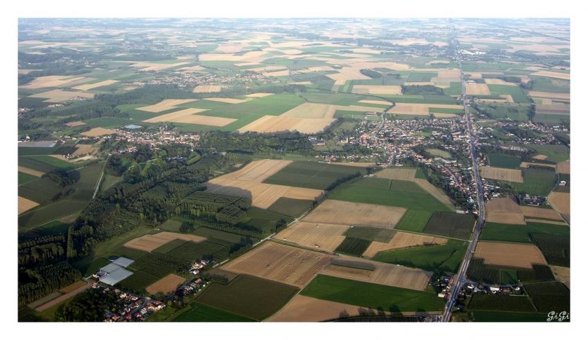 Vue du ciel.